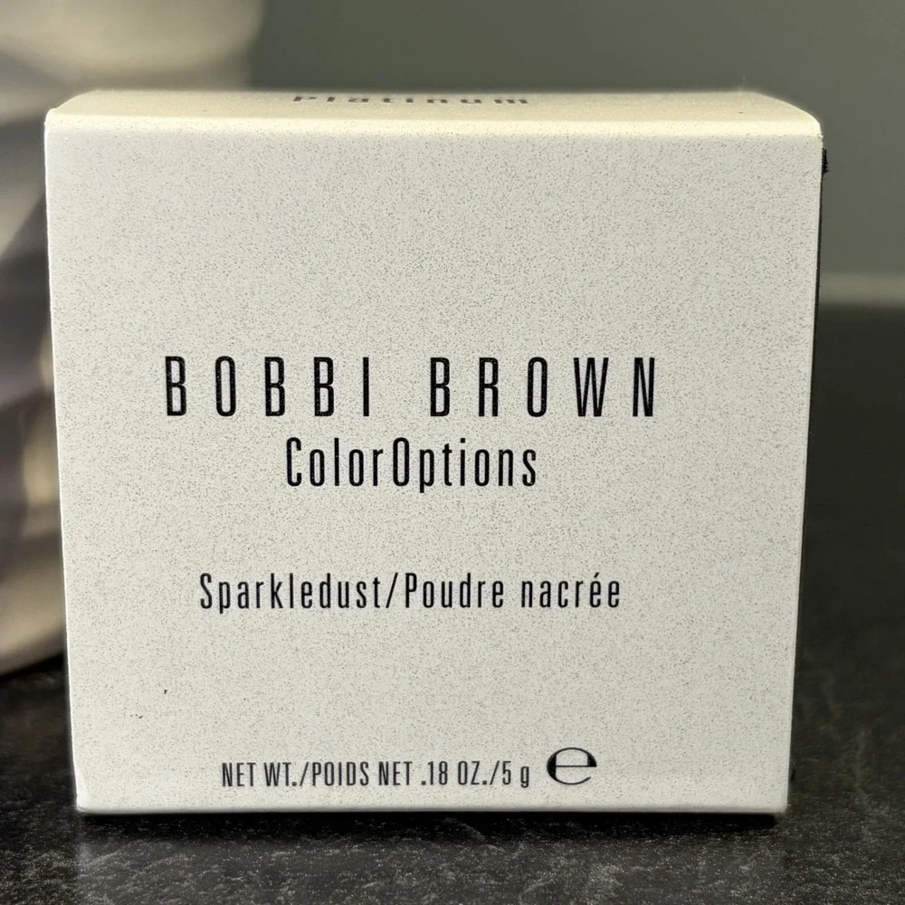 NEW Bobbi Brown Color Options Sparkledust 1  Platinum .18 oz SEALED Discontinued